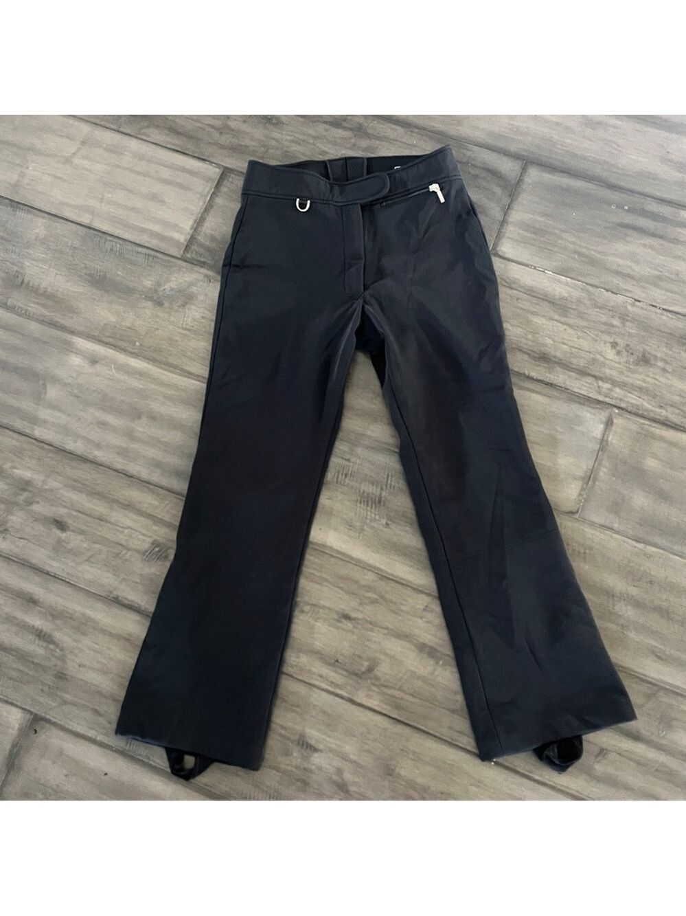 Fera Black Snow/Ski Pants with Stirrups - Size 10L